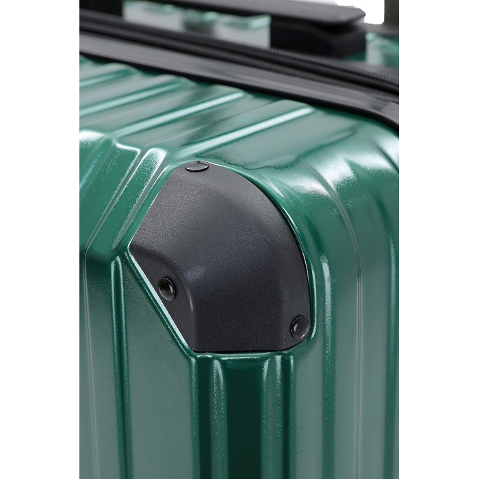 Замок для валізи TSA, набір валіз, тріумф, міцний корпус (темно-зелений, середній, Mittler)