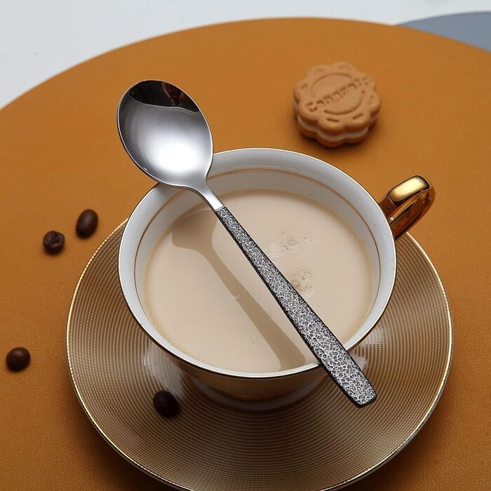 Набір столових приборів 30 предметів з титановим покриттям та ручками Mars, нержавіюча сталь, золоте покриття, на 6 осіб