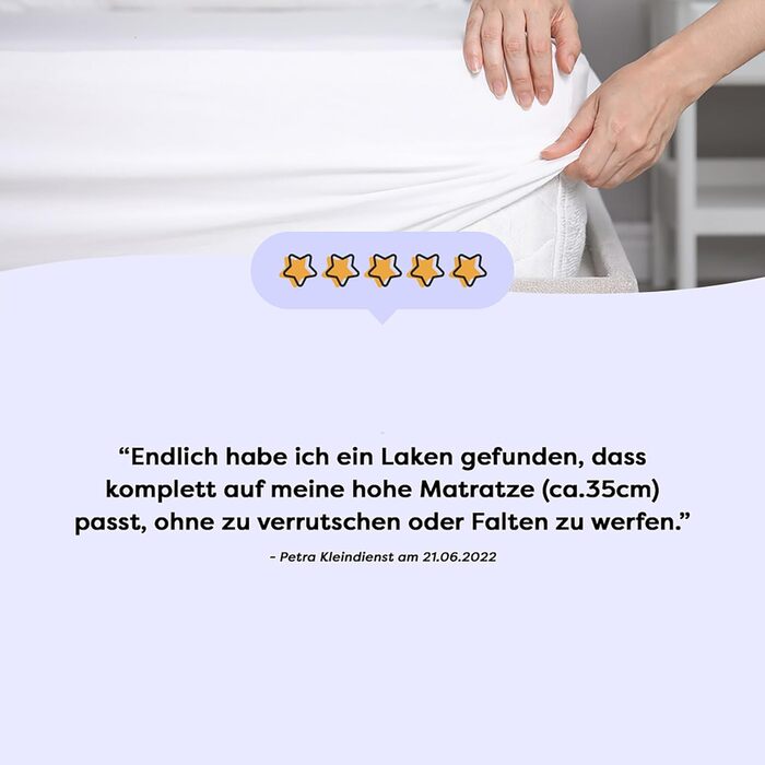 Wolkenfeld Box Spring Bed Fitted Sheet 180x200cm up to 200x220cm - up to 40cm Mattress Height - Premium Cotton Bed Sheet 180x200 | 180x220 | 200x200 for Box Spring and Water Beds - Anthracite