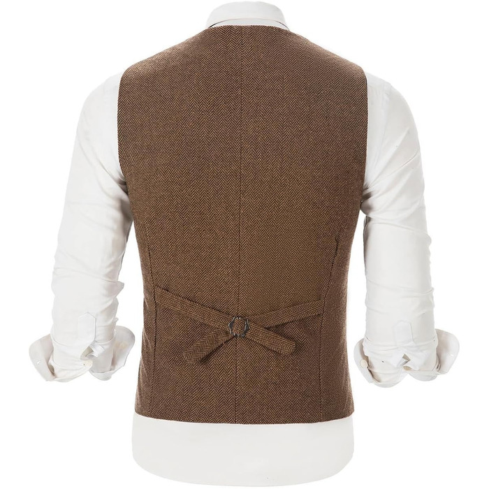 Жакет-жилет Solovedress Vintage Classic з вовни для весілля, Regular Fit, розмір S, зелений