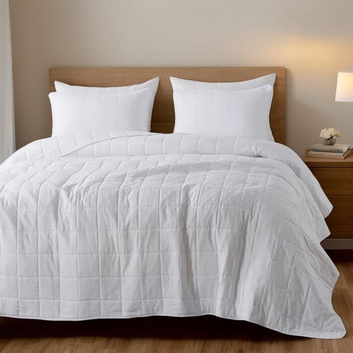 Набір постільної білизни ROARINGWILD California King, зелений оливковий, з 2 наволочками, 299.7 x 269.2 см