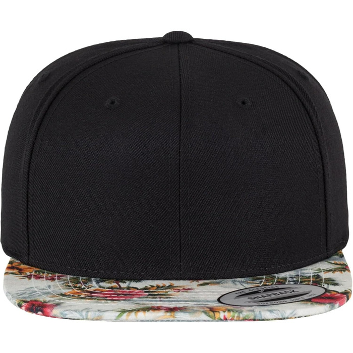 Кепка бейсболка Flexfit Floral Snapback унісекс, для жінок та чоловіків, 2 кольори, універсальний розмір (м'ятний)