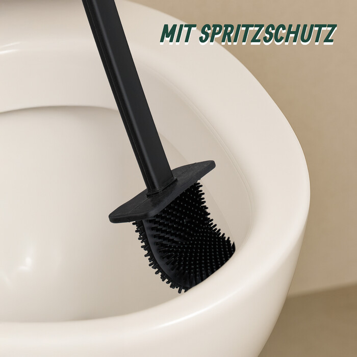 Wall-Mounted Toilet Brush