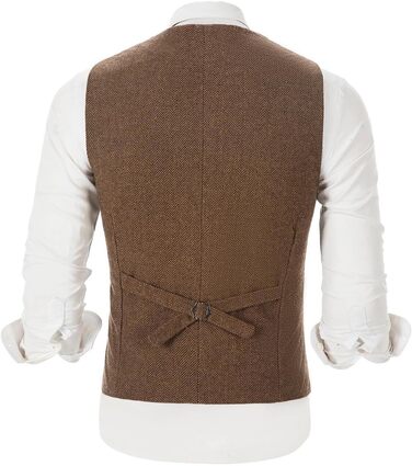 Жакет-жилет Solovedress Vintage Classic з вовни для весілля, Regular Fit, розмір S, зелений