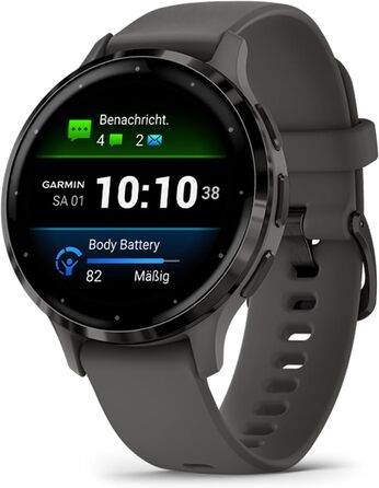 Розумний годинник Garmin Venu 3S 41mm: AMOLED-дисплей, 10 днів роботи, 30+ спортивних функцій, Bluetooth, Garmin Pay, режим для інвалідів