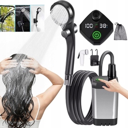 Портативний автомобільний пилосос з дисплеєм та акумулятором 6000 мАг