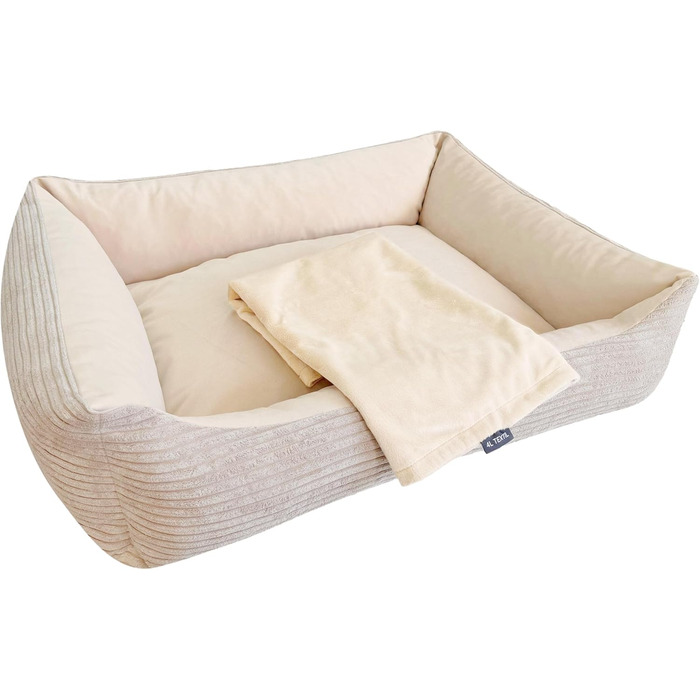 М'яка підстилка для собак та котів 60x40 см, бежева - 4L Textil