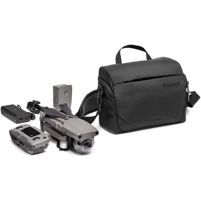 Manfrotto Advanced Shoulder Bag M III - Сумка для дзеркальної та бездзеркальної камери з об'єктивом, з кріпленням для штатива та дощовиком