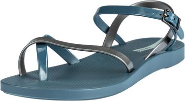 Сандалі жіночі Ipanema Fashion Sand Viii T-Spangen (39 EU, блакитно-срібні) - Стильні босоніжки для літа
