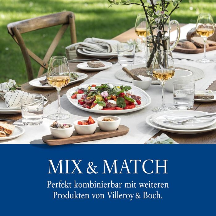 Набір келихів для шампанського Villeroy & Boch Manufacture Rock, 4 шт, 260 мл, чорне матове кришталеве скло, сучасний дизайн