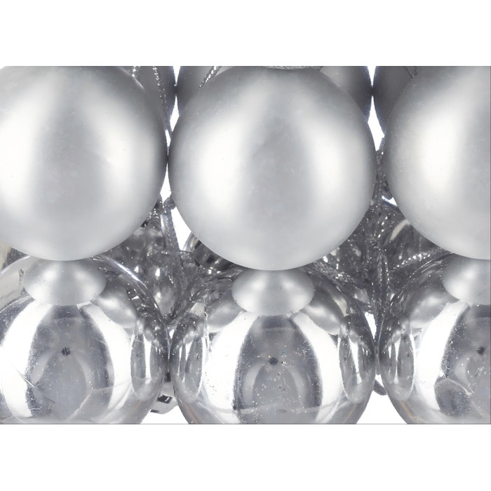 Relaxdays Set of 50 Christmas Baubles