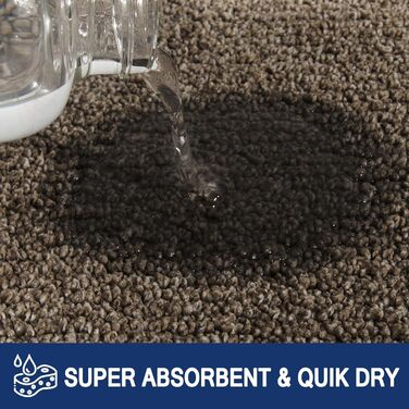 При Entrance килимок для бруду FCSDETAIL 60 x 90 см, вологопоглинаючий та антиковзаючий килимок для входу, собак та дому, коричневий