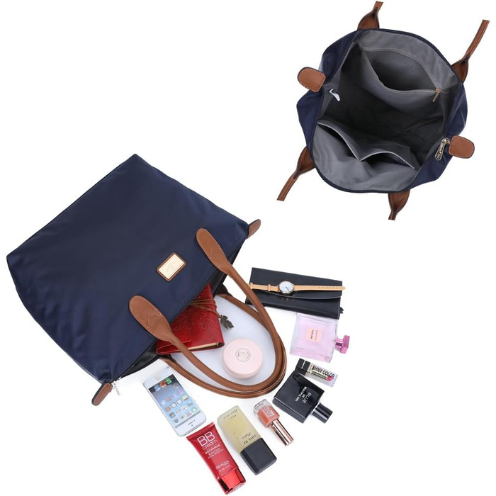 Сумка жіноча Gallantry Paris Shopper D.blauw - шкіряний вигляд, сумка через плече