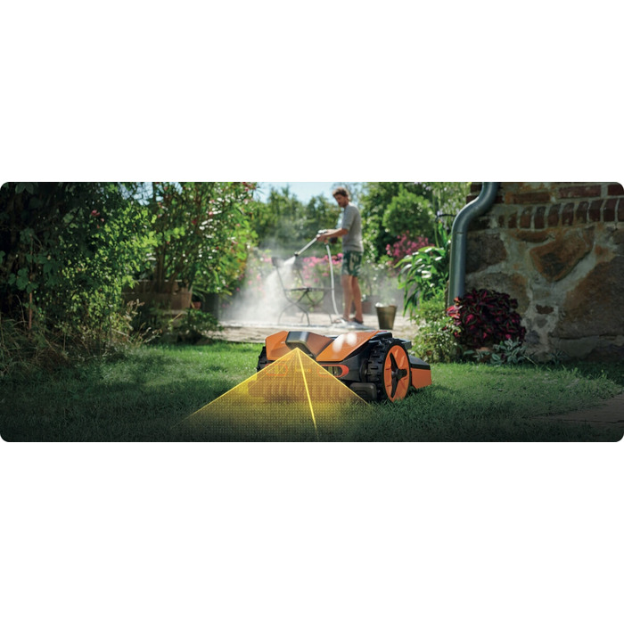 Робот-газонокосарка Worx Landroid Vision L1300 для площ до 1300 м²