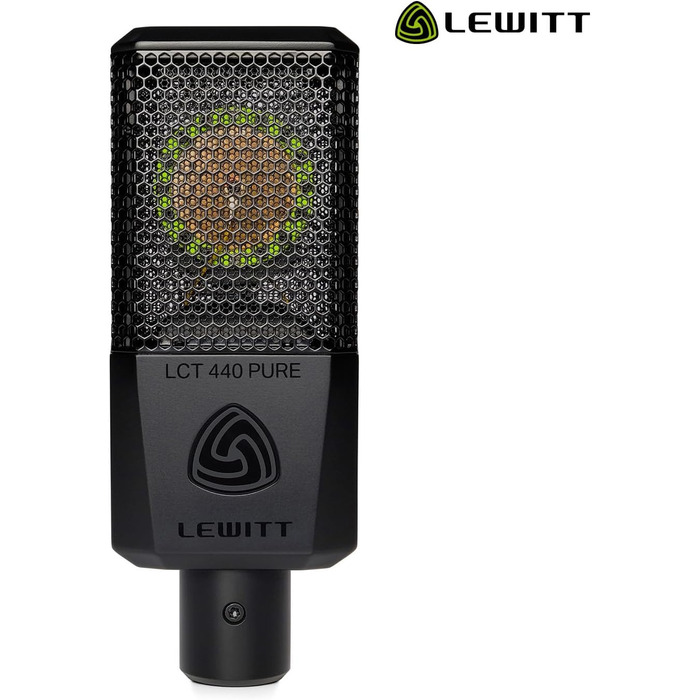 LCT 440 Pure - XLR конденсаторний мікрофон з 1' капсулою: ідеальний для вокалу, інструментів, подкастів та стрімінгу. У комплекті: мікрофонна павутина, поп-фільтр, вітрозахист та транспортна сумка.