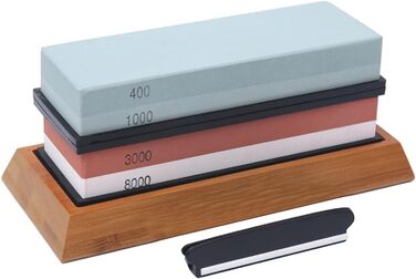 Набір інструментів Kavolet для шліфування та полірування, 400/1000, 3000/8000, з бамбуковою основою та регулюванням кута