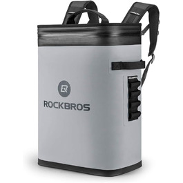 ROCKBROS Холодильна сумка-рюкзак 17L, 48 годин охолодження, водонепроникна, для пікніків, кемпінгу, риболовлі та подорожей