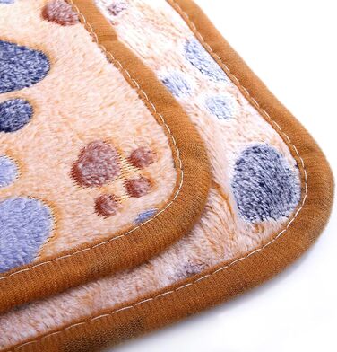 16 шт. ковдри для собак та котів, миючі, м'які, теплі, флісові, 60x40 см