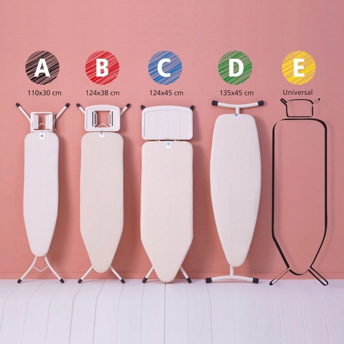 BRABANTIA - Чохол на прасувальну дошку - розмір C - піна 2 мм