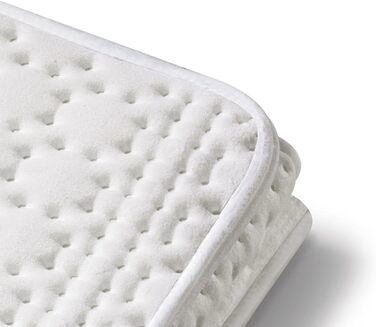 Електрична ковдра Beurer UB 74 з підігрівом, автоматичним вимкненням та захистом від перегріву. Розмір 200 x 100 см, 3 температурні режими, пральна, зональний підігрів