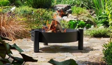 Садовий кострище CookKing, сталеве, 80 см (висота 30 см)