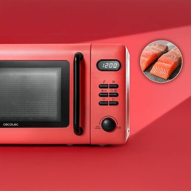Мікрохвильова піч Cecotec Proclean 3010, 20 л, 700 Вт, зелена