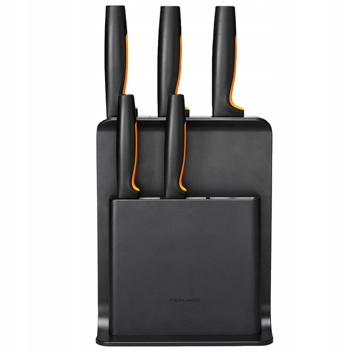 Набір ножів у підставці Fiskars Functional Form, 5 предметів, 1057