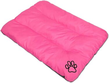 Килимок для собак, лежанка для собак всіх розмірів - вологостійкий килимок, м'яке лежання з піни, Outdoor & міцний килимок для собак - 90x60x8 см Рожевий R1(90 x 60 см) Рожевий