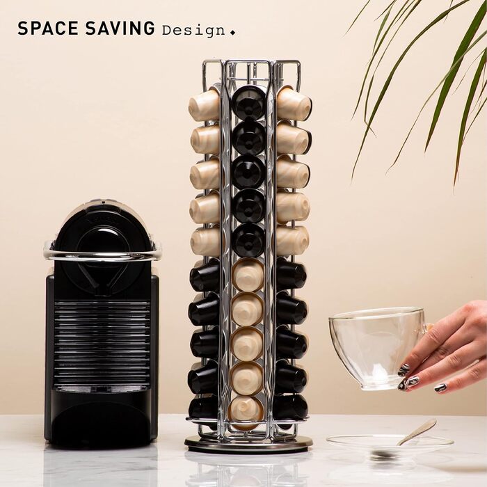 Організатор для капсул Nespresso Peak Coffee (60 шт) - коробка-висувна скринька