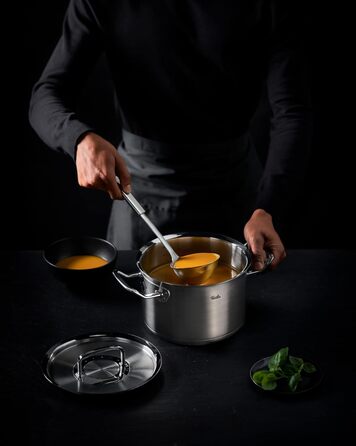 Ложка для рису Fissler Original-Profi Collection, велика сервірувальна ложка з нержавіючої сталі, преміум кухонний аксесуар для порціонування та сервірування