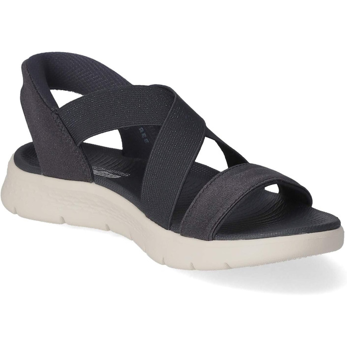 Сандалі Skechers Go Walk Flex Glimmer Up Slip-ins (41 EU, темно-сині) - зручні жіночі сандалі для ходьби