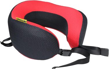 Travel Blue Dreamer Neck Pillow - Memory Foam Travel Pillow for Airplane, Car & Train - Breathable Mesh, Removable Cover, Comfortable Support & Easy Storage
