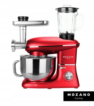 Кухонний комбайн Mozano Kitchen Assistent, 3200 Вт, червоний