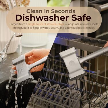 М'ясорубка Fleischklopfer з нержавіючої сталі 0,6 кг, модель MH202311