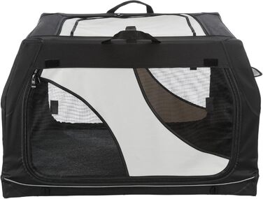 Тріксі переносна переносна клітка для собак Vario, 76x48x51 см – комфортна переноска для собак маленьких та середніх порід – безпечна та якісна переноска для вашого улюбленця