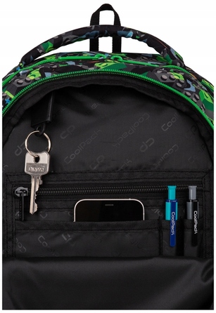 Багатофункціональний шкільний рюкзак CoolPack, багатоколірний, 21 л