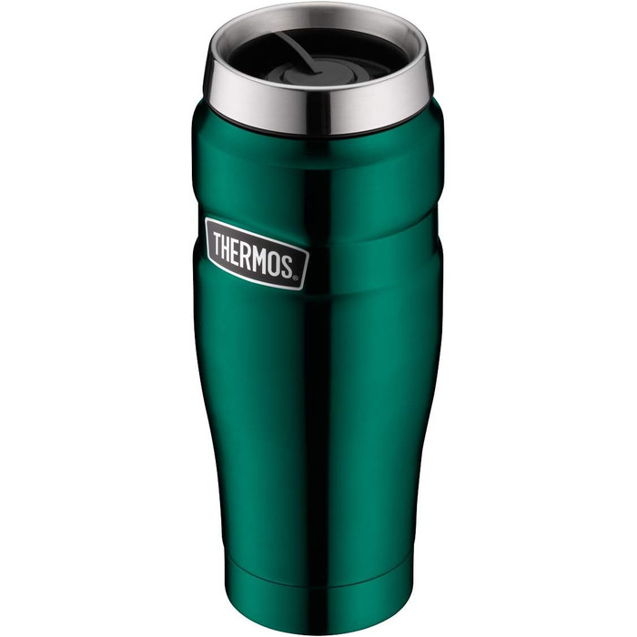 Термокружка туристична Thermos King, нержавіюча сталь, 470 мл, зелений (Pine Green)