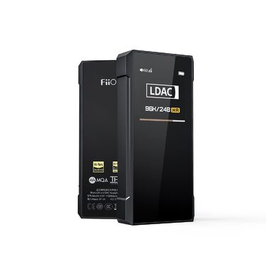 FiiO BTR7: Bluetooth ресивер та підсилювач навушників, DAC, Hi-Res Audio, MQA, LDAC, aptX HD, 384kHz/32bit, DSD256, CVC 8.0 для телефону, ПК, авто, домашньої аудіосистеми
