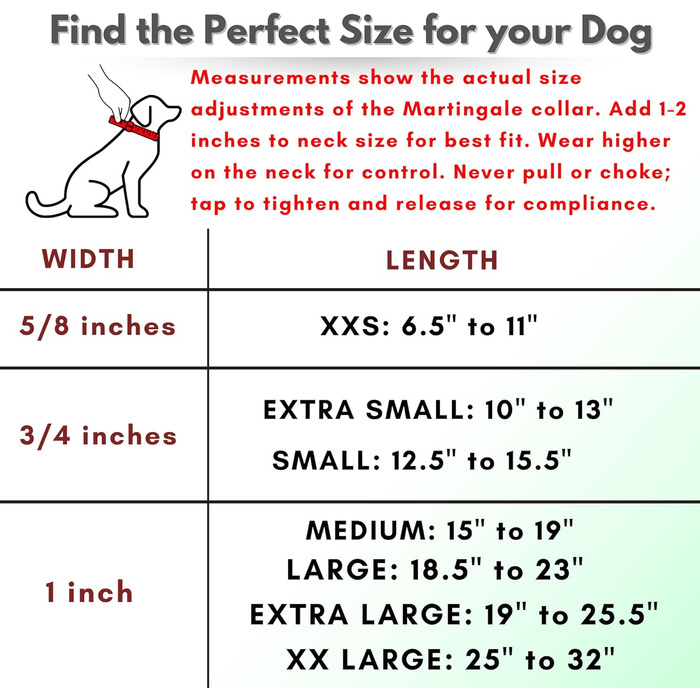 Нашийник для собак Martingale від Jim Hodges, біотану, не тягне, професійна якість, розмір M, чорний