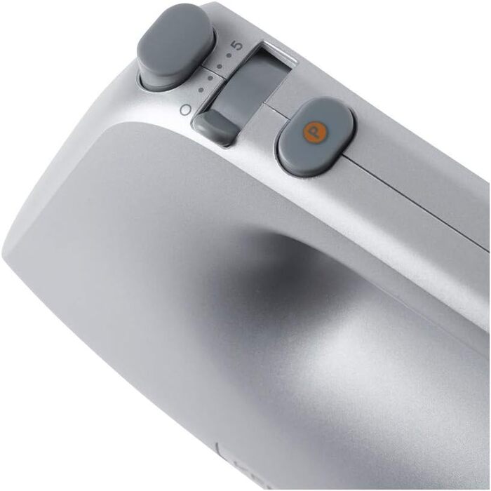 Електричний міксер Kenwood Handrührer HMP30.A0SI срібного кольору, 5 швидкостей, нержавіюча сталь