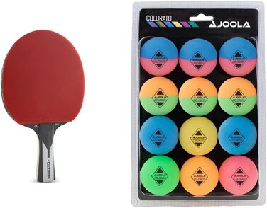 Набір для настільного тенісу JOOLA Carbon Pro ITTF: професійний ракетковий набір для змагань (Carbon X Pro) з м'ячами