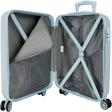 Чемодан Disney Stitch Moods, середній, ручна поклажа, ABS, кодовий замок, 4 колеса