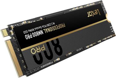 Lexar SSD Professional NM800 Pro 1TB M.2 2280 PCIe Gen4 NVMe - Швидкий диск для професіоналів
