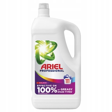 Рідкий засіб для прання Ariel Professional універсальний для кольорових речей, 4,955 л (111 прань)