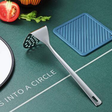 Набір кухонних аксесуарів Berglander з нержавіючої сталі (13 шт.) - набір кухонного приладдя, ложка-лопатка, антипригарне покриття, стійкість до нагріву, легко мити