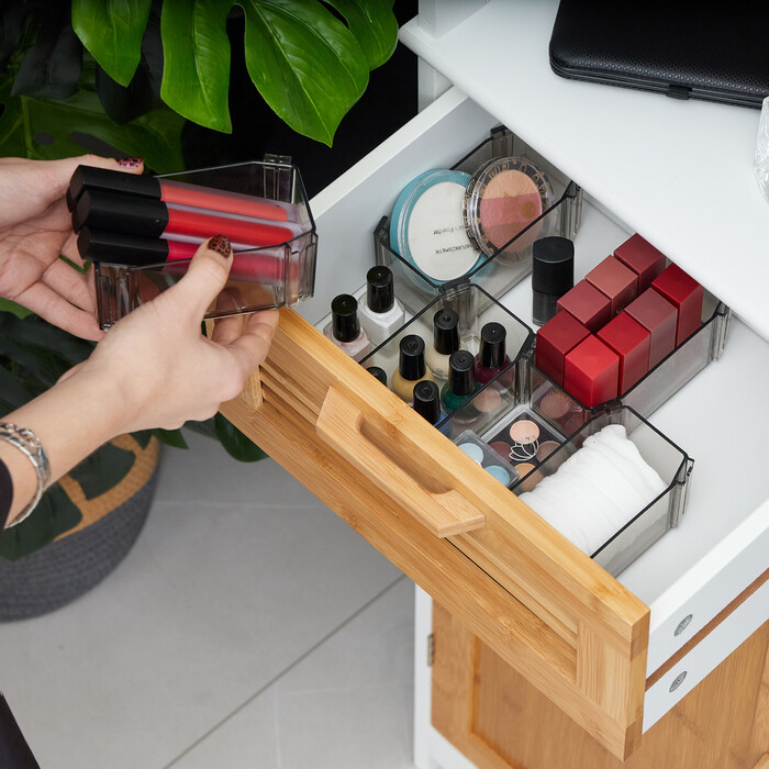 Relaxdays 6-Piece Drawer Organiser System