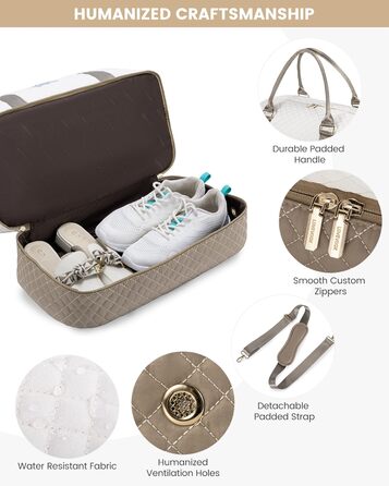 Спортивна сумка LOVEVOOK для жінок, велика ручна поклажа, 2 шт. (Бежевий, Хакі)