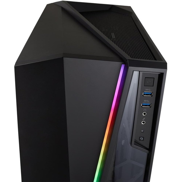 Корпус ПК Corsair SPEC-OMEGA RGB Mid-Tower ATX з загартованим склом, чорний