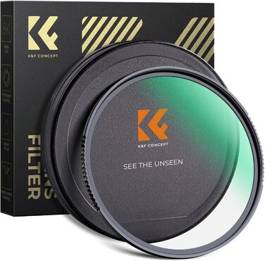 Фільтр UV K&F Concept 67mm 9H, захисний фільтр, захист від ударів (Nano Xcel)