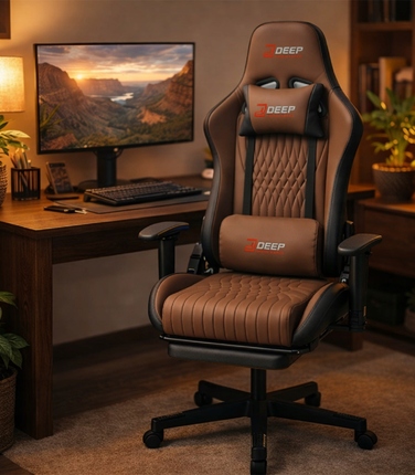 Ігрове крісло Hedo Gaming 100094, штучна шкіра